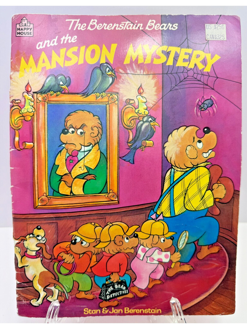 Vtg 1987 The Berenstain Bears and the Mansion Mystery Children's Books